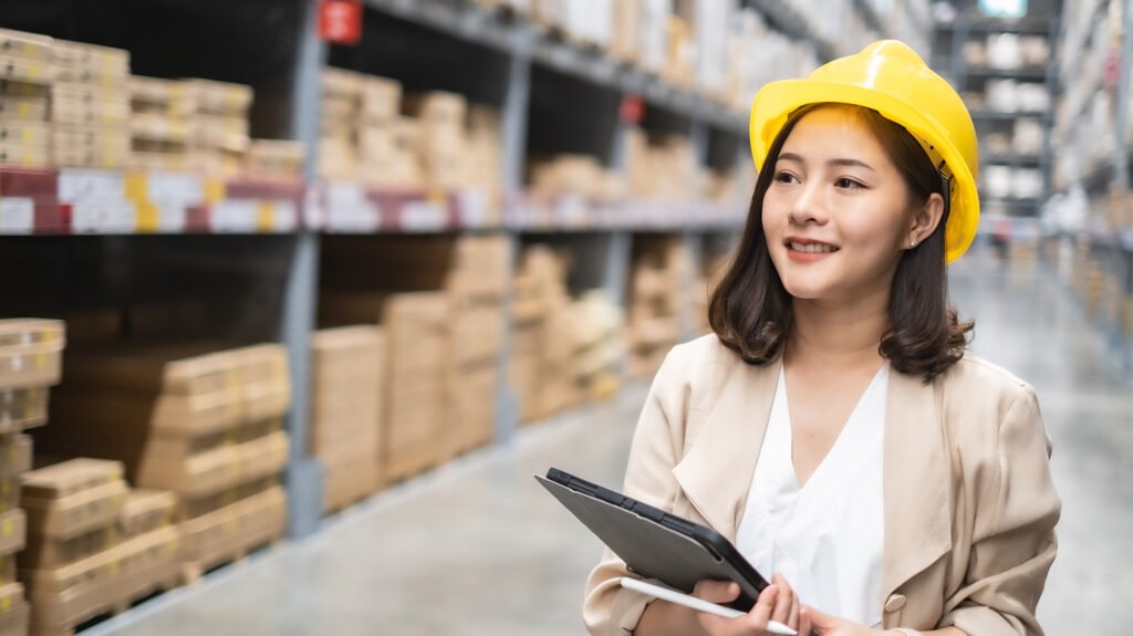 A Woman Working In New Product Development To Improve The Company's Supply Chain