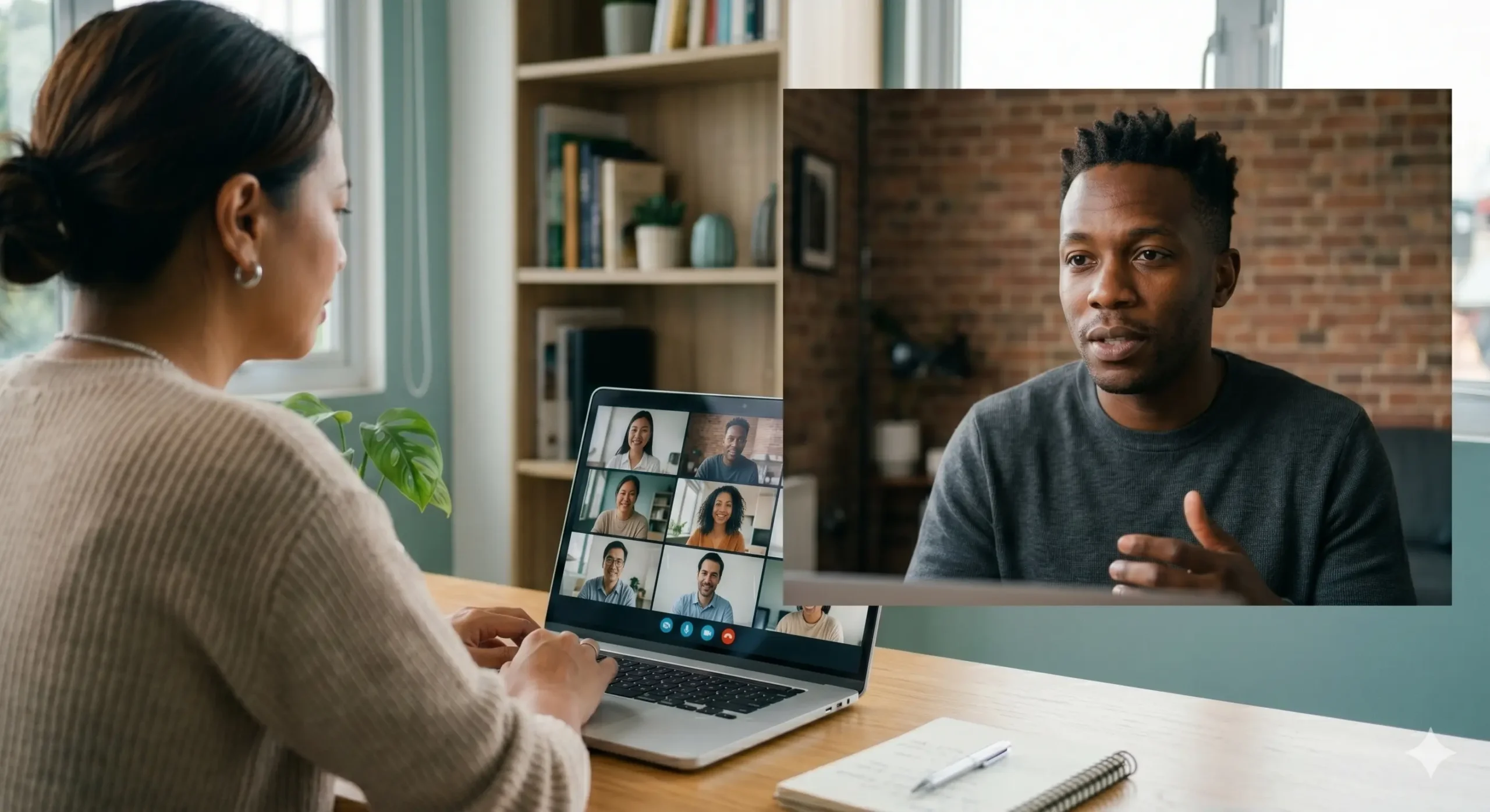 Remote professional reviewing weekly priorities and deadlines