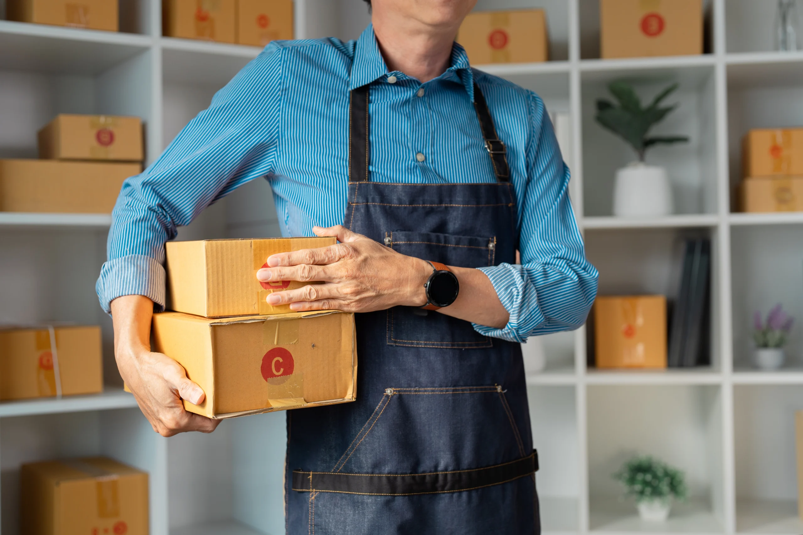 Warehouse shipping and delivery support for supply chain operations