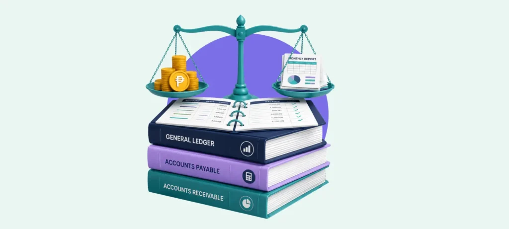 Books about general ledger, accounts payable and receivable